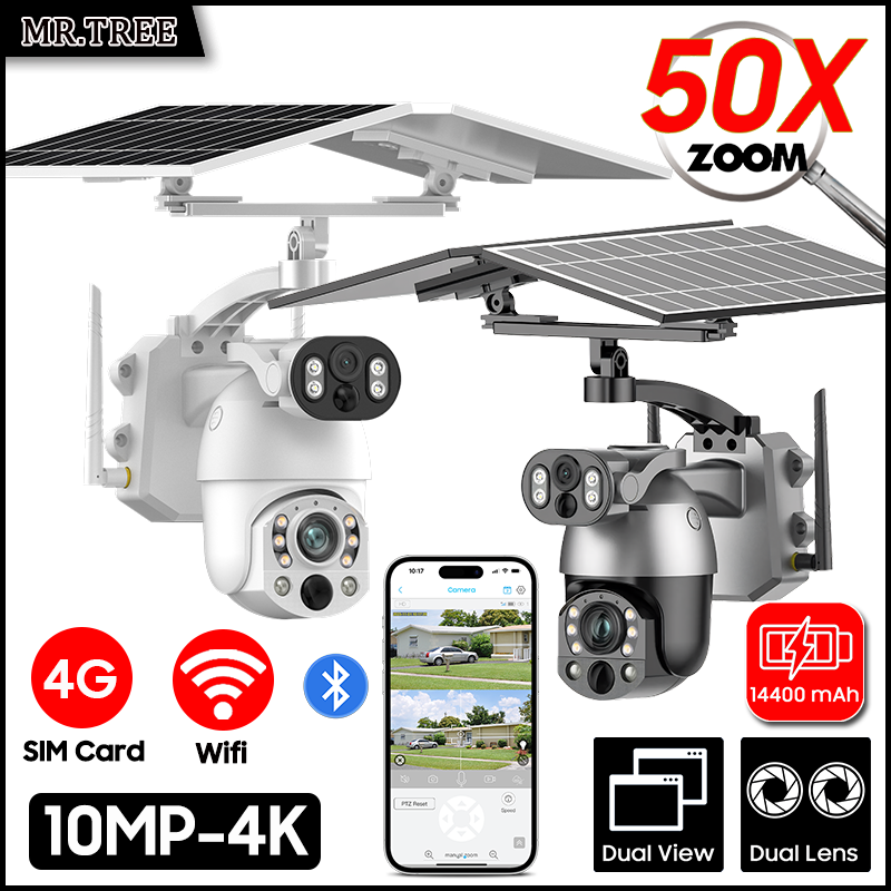 Smart Home Camera Ezviz - 4K 50X زووم بصري عدسة مزدوجة