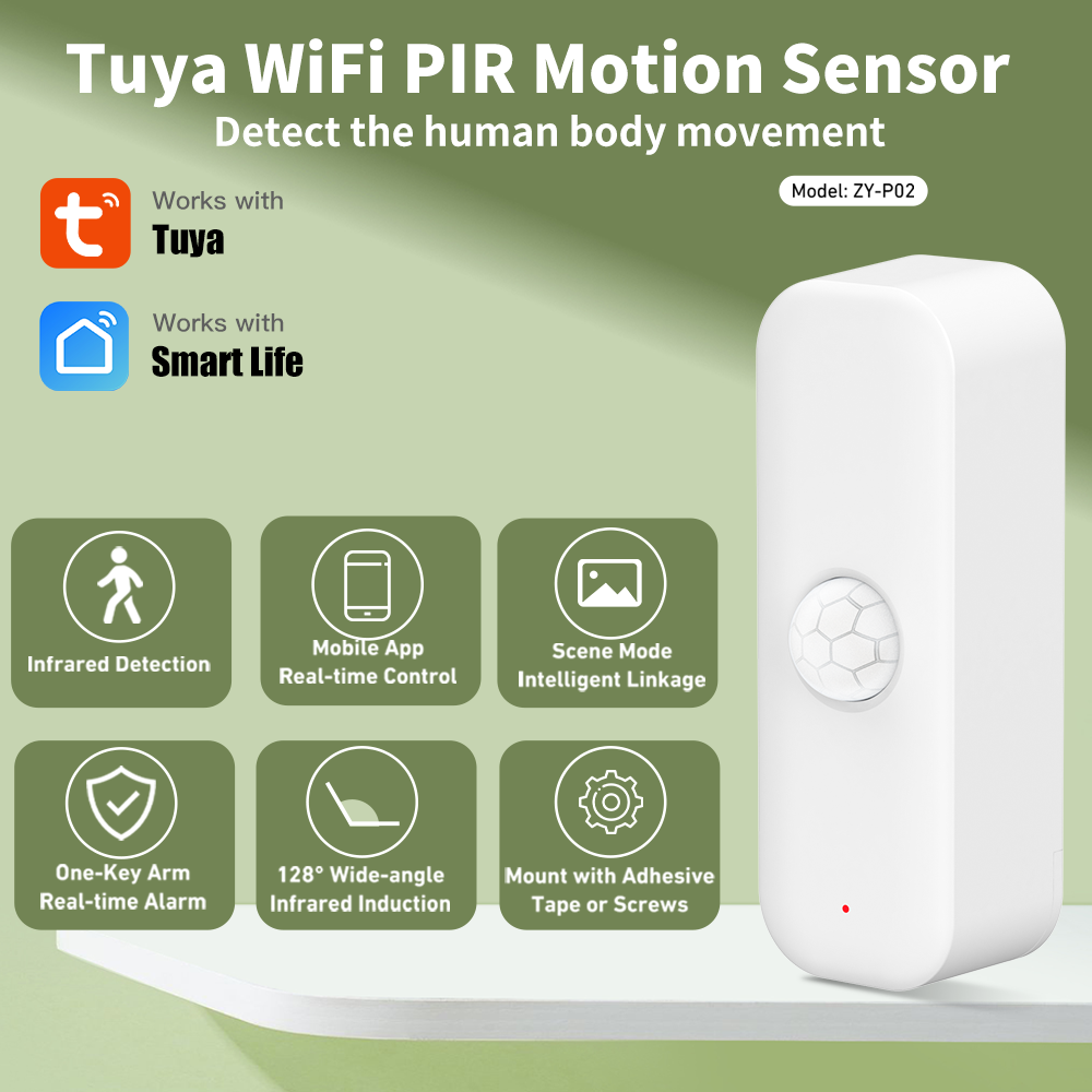 1 ~ 3 قطعة Tuya WiFi محس حركة  - مراجعة Smart Home Wiser وسعره
