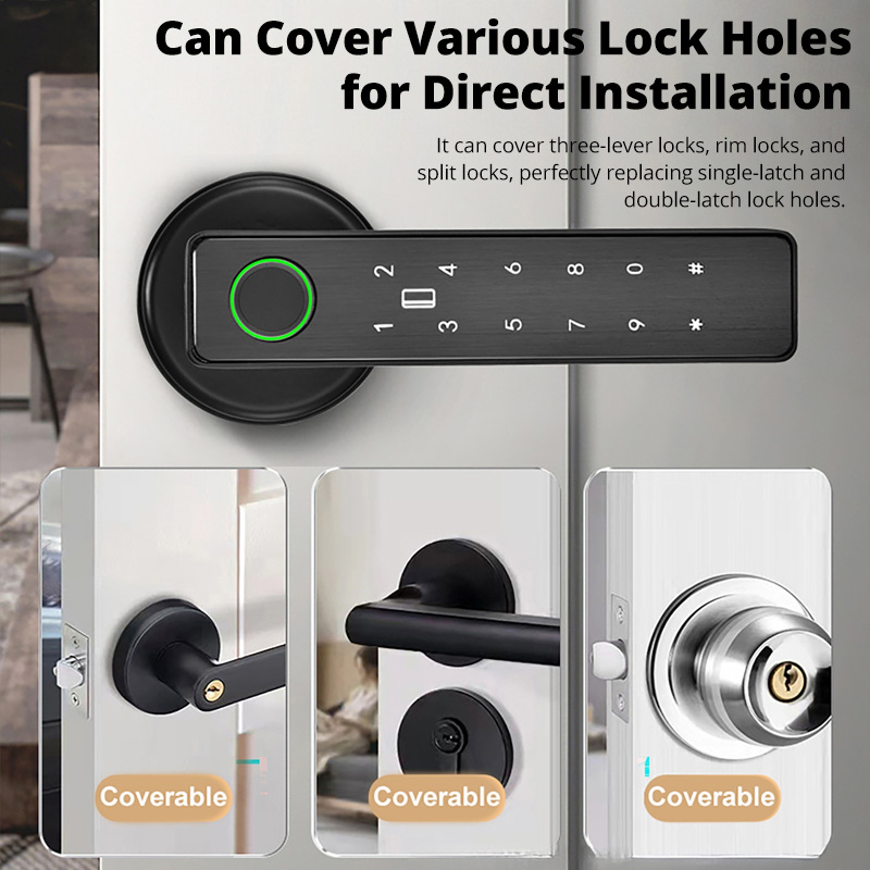 Tuya قفل الباب الذكي أقفال بصم - مراجعة Smart Home Door Lock وسعره