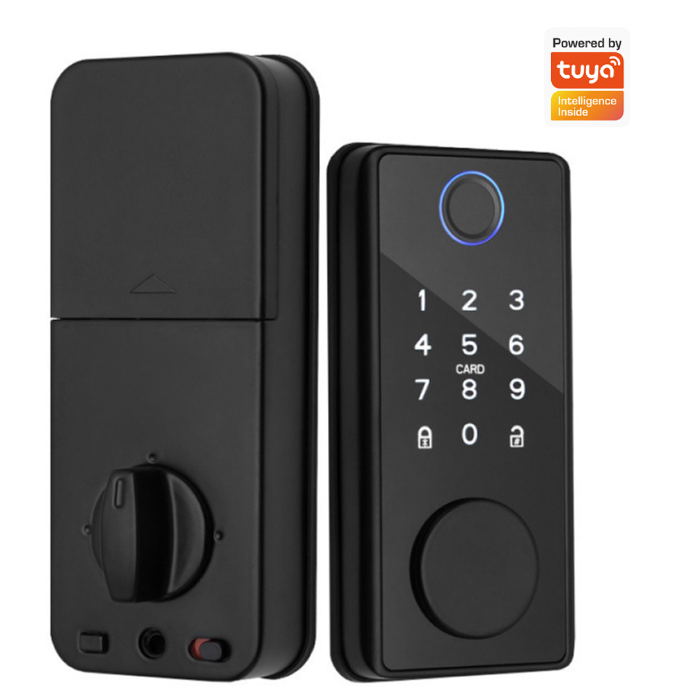 قفل باب إلكتروني داخلي رقمي مع - مراجعة Smart Home Door Lock وسعره