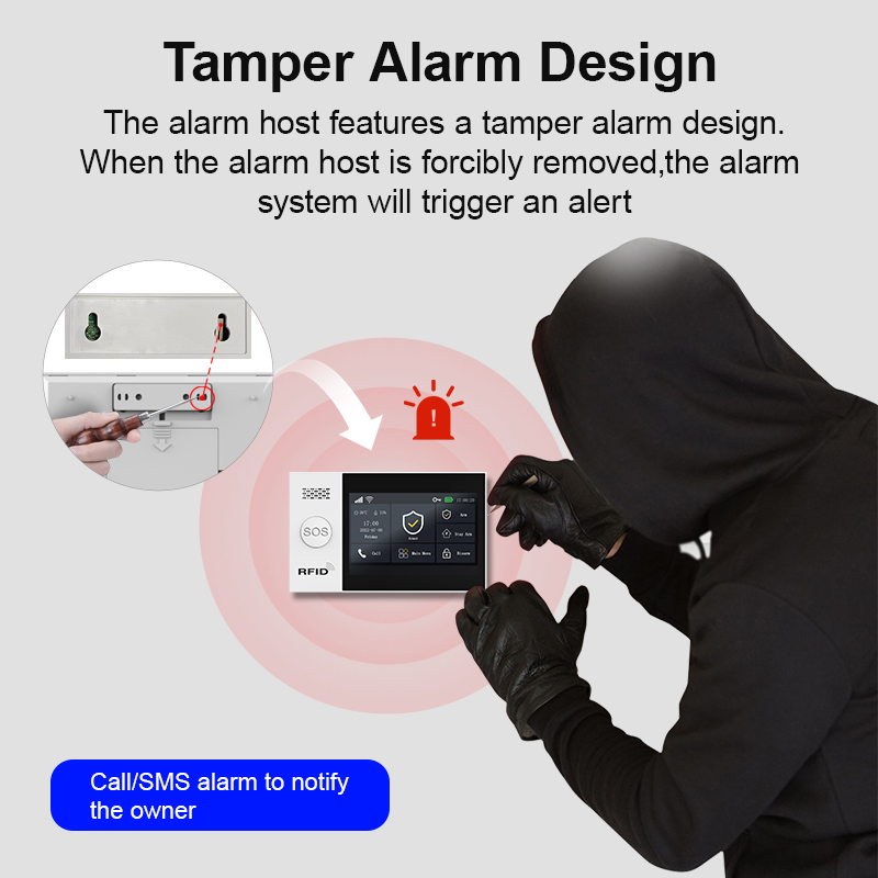 نظام إنذار PGST 2G واي فاي مع  - مراجعة Smart Home Wiser وسعره