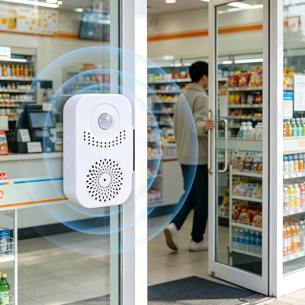 جهاز إنذار لاسلكي للحماية والأ - مراجعة Wireless Door Sensor وسعره